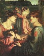 Dante Gabriel Rossetti The Bower Meadow oil